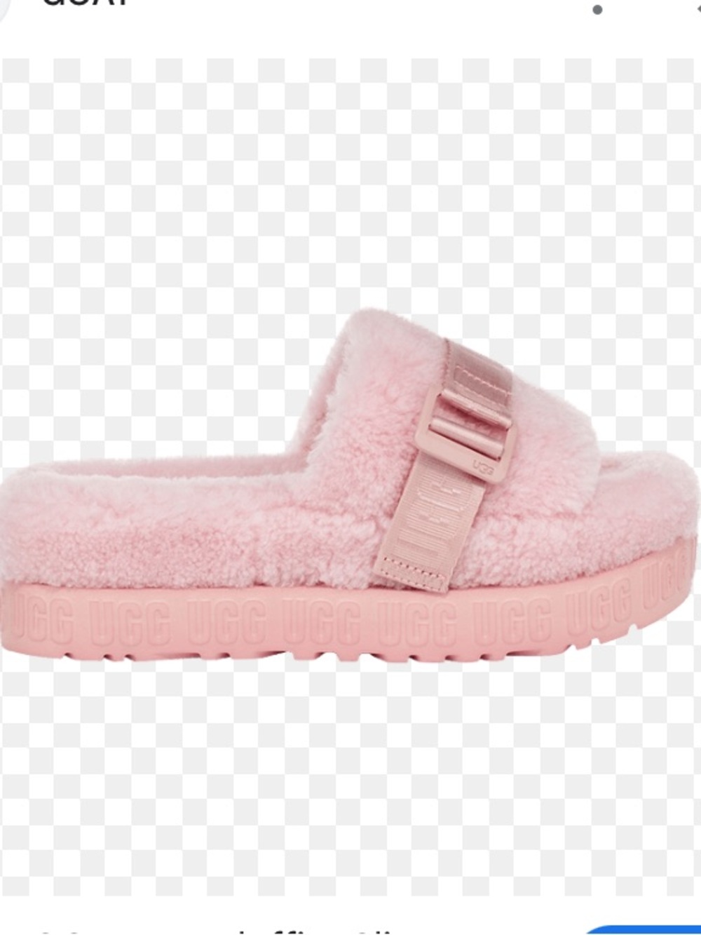UGG Women's Fluffita Slides in Pink Cloud size US 8